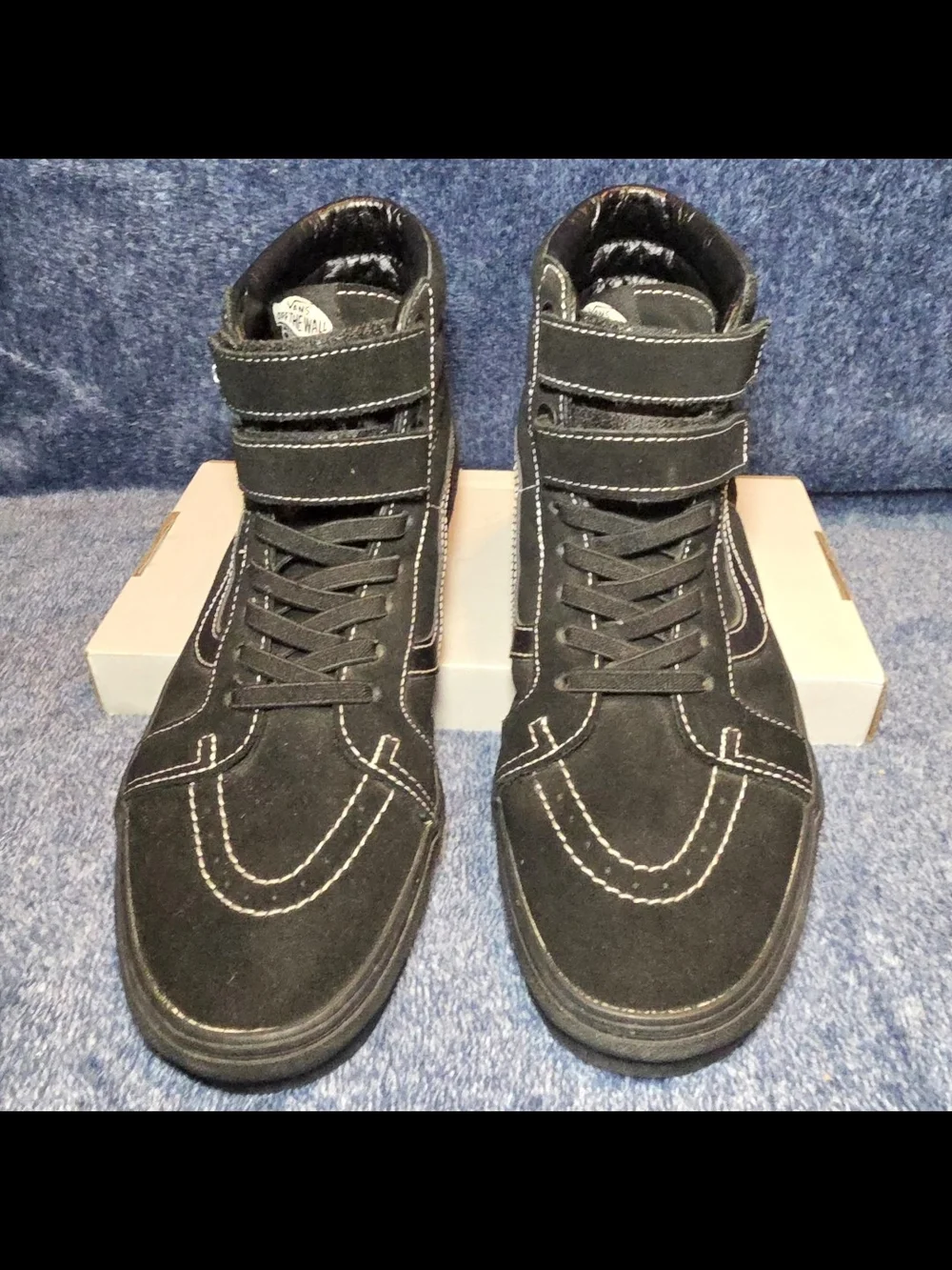 Vans Sk8-Hi Reissue V (Velcro) Suede/Black